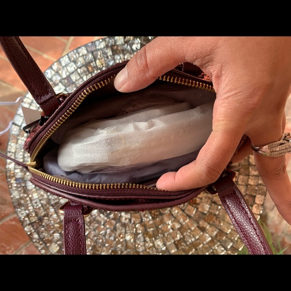 Kate spade mini Riley glitter satchel bag+wallet - Picture 7 of 8